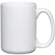 15 oz Full Color White Stoneware Magna Mug
