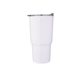a white travelers stainless 20 oz tumbler