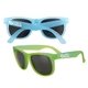 aerial view a blue to green uv400 mood changing sunglasses, image 1 of 9