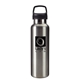 aerial view a stainless steel 20 oz matterhorn stainless steel bottle, image 1 of 2