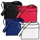 a group of elite non - woven vista tote bag - 14 x 12 - 4- color heat transfer