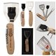 a beechwood handle w/stainless steel bbq accessories 5- in -1 bbq multi tool
