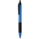 aerial view a blue sasta(tm) ballpoint pen w blue ink, image 1 of 3