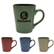 a group of serenity cafe 14 oz ceramic coffee mug
