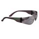 a silver mirror lens with self frame lightweight safety glasses / sun glasses