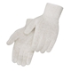 a natural natural cotton / polyester blend work gloves