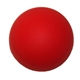 aerial view a red halcyon(r) round lip balm, full color digital, image 1 of 2