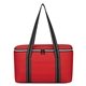 aerial view a red bring - it - all utility cooler bag, image 1 of 2
