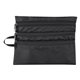 aerial view a black tech accessory travel bag, image 1 of 2