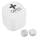 aerial view a white lip moisturizer cube, image 1 of 2