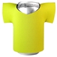 a yellow foam can cooler jersey