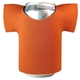 a tx orange foam can cooler jersey