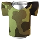 a tan camo foam can cooler jersey