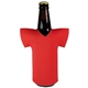 a red jersey scuba sleeve for bottles