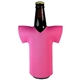 a magenta jersey scuba sleeve for bottles