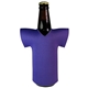 a purple jersey scuba sleeve for bottles