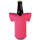 a crimson jersey scuba sleeve for bottles