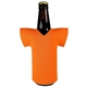 a orange jersey scuba sleeve for bottles