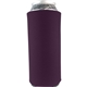 aerial view a burgundy 24 oz tall boy scuba coolie, image 1 of 2