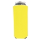 aerial view a yellow 24 oz tall boy scuba coolie, image 1 of 2