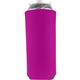 aerial view a magenta 24 oz tall boy scuba coolie, image 1 of 2