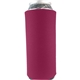 aerial view a crimson 24 oz tall boy scuba coolie, image 1 of 2