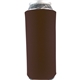aerial view a chocolate 24 oz tall boy scuba coolie, image 1 of 2