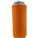 aerial view a tx orange 24 oz tall boy scuba coolie, image 1 of 2