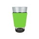 a lime party / pint glass cup cooler