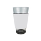 a white party / pint glass cup cooler