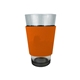 a tx orange party / pint glass cup cooler