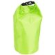 aerial view a lime green 10- liter waterproof gear bag, image 1 of 2