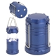aerial view a blue mini retro lantern, image 1 of 2