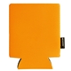 aerial view a bright orange koozie(r) bottle opener can / bottle cooler, image 1 of 5