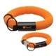 a orange floating wrist strap key holder