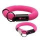 a pink floating wrist strap key holder
