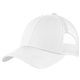 aerial view a white port authority(r) adjustable mesh back cap, image 1 of 3