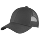 aerial view a carbon grey port authority(r) adjustable mesh back cap, image 1 of 3