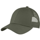 aerial view a sage green port authority(r) adjustable mesh back cap, image 1 of 3