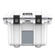 aerial view a white pelican(tm) 30qt elite cooler, image 1 of 6