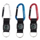 a group of navigating carabiner with strap