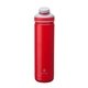 aerial view a red manna(tm) 26 oz ranger powder coated steel bottle, image 1 of 5