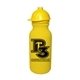 a yellow bottle & yellow lid 20 oz value cycle bottle w / safety helmet push n pull cap