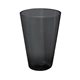 aerial view a smoke 16 oz plastic pint glass, full color digital, image 1 of 2