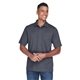 aerial view a carbon 456 core365 mens origin performance piqu polo with pocket, image 1 of 7