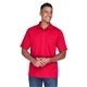 aerial view a classic red 850 core365 mens origin performance piqu polo with pocket, image 1 of 7