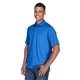 aerial view a true royal 438 core365 mens origin performance piqu polo with pocket, image 1 of 7