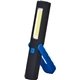 aerial view a blue magnetic kickstand worklight (cob), image 1 of 4
