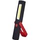 aerial view a red magnetic kickstand worklight (cob), image 1 of 4