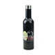 aerial view a black stainless steel wine bottle, image 1 of 2